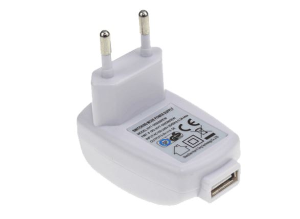 Europäischer Wand Adapter für USB